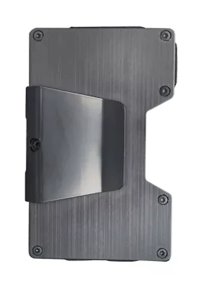 Expandable Card Case with Money Clip Wallet