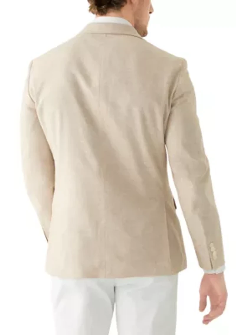 Khaki Solid Sportcoat