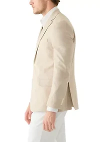 Khaki Solid Sportcoat