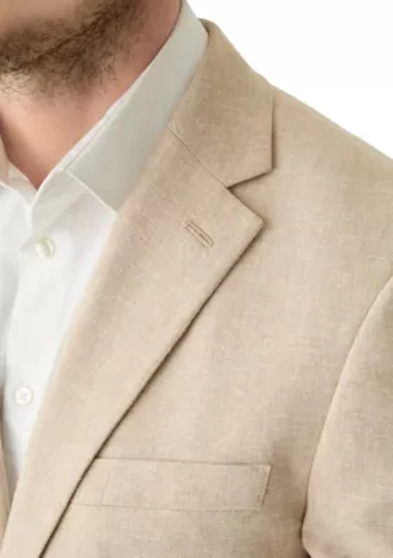 Khaki Solid Sportcoat