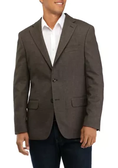Single Breasted Two Button Suit Jacket