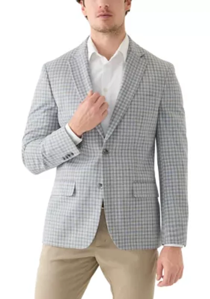 Multi Gingham Printed Sportcoat
