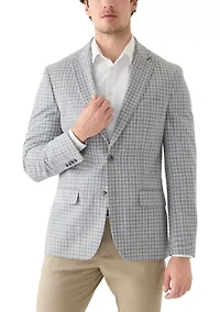 Multi Gingham Printed Sportcoat