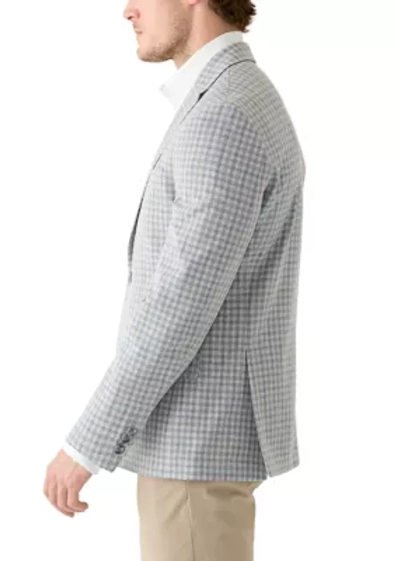 Multi Gingham Printed Sportcoat