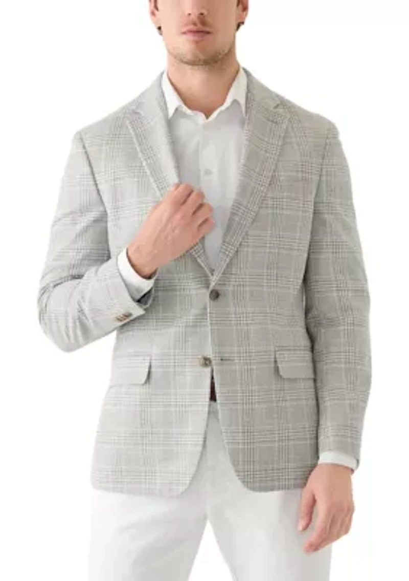 Tan Plaid Sport Coat