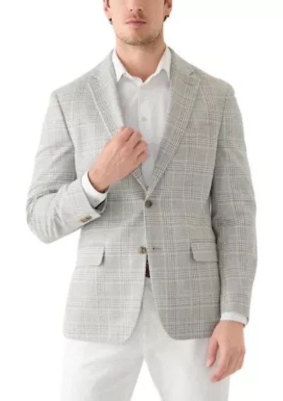 Tan Plaid Sport Coat
