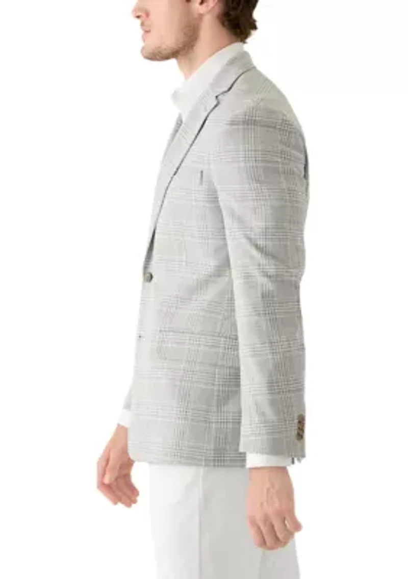 Tan Plaid Sport Coat
