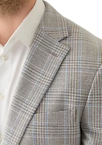 Tan Plaid Sport Coat