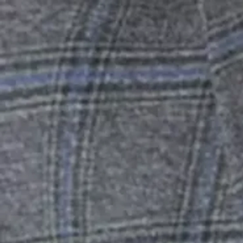 Gray Plaid Printed Sportcoat
