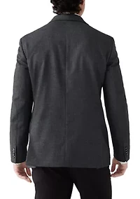 Men's Single Breasted Notch Lapel Sports Coat