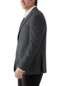 Men's Single Breasted Notch Lapel Sports Coat