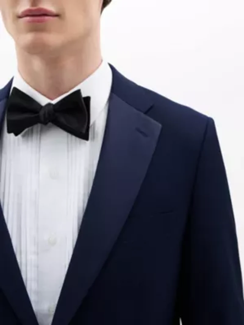 Navy Twill Classic Sport Coats