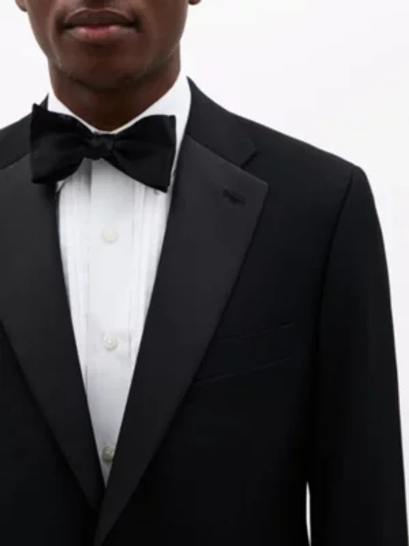 Black Twill Classic Sport Coats