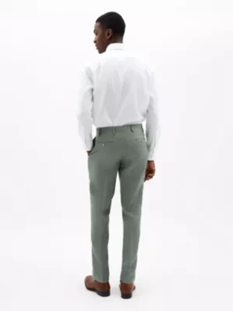 Sage Plain Classic Pants
