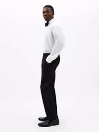 Black Twill Classic Pants