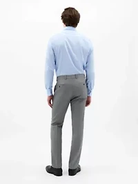 Black/White Sharkskin Classic Pants