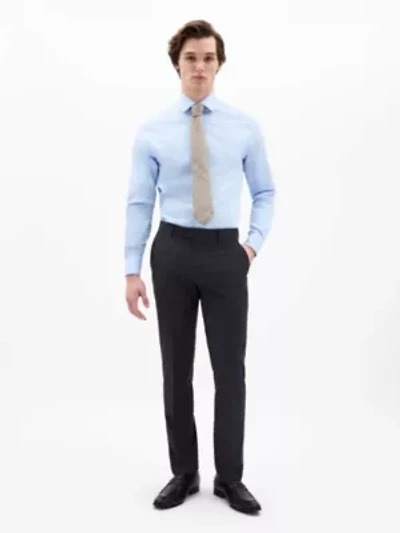 Charcoal Twill Classic Pants