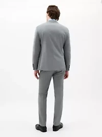 Black/White Sharkskin Classic Sport Coats