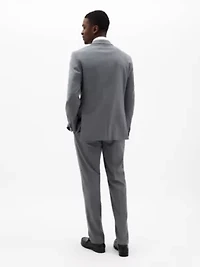 Pearl Grey Solid Classic Sport Coats