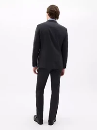 Charcoal Twill Classic Sport Coats