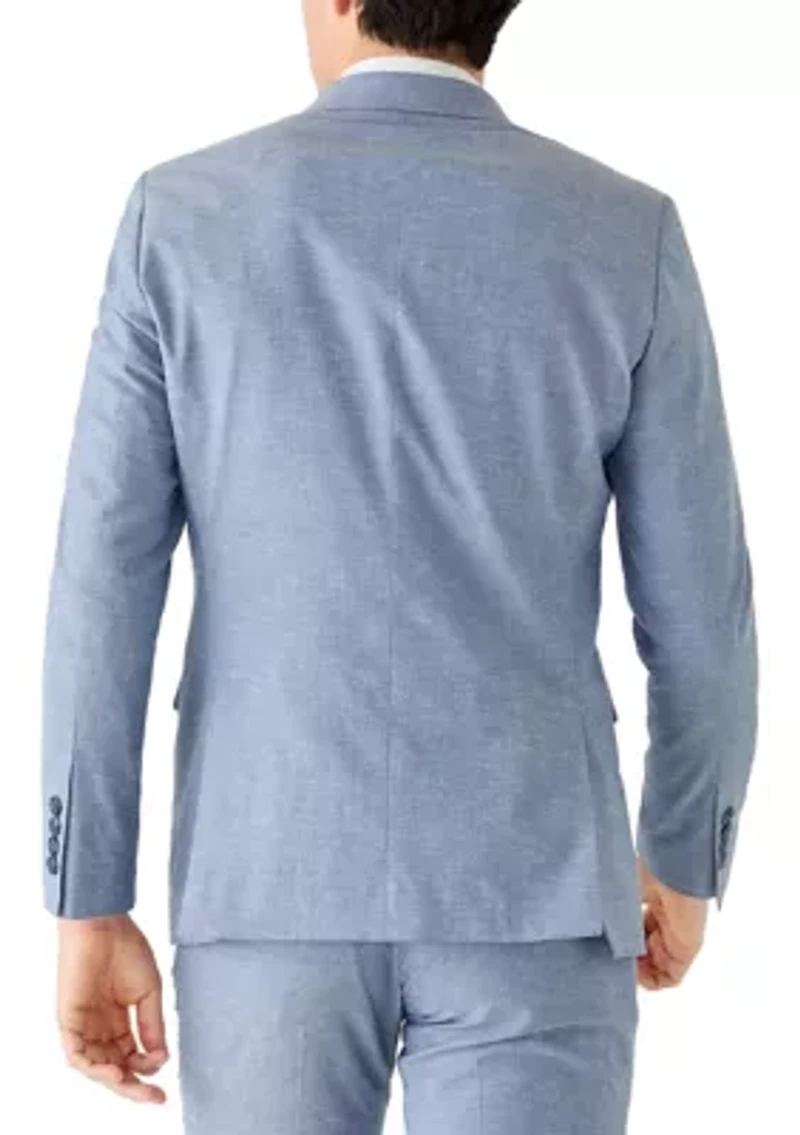 Men's Linen Stretch Sports Coat