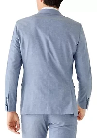 Men's Linen Stretch Sports Coat
