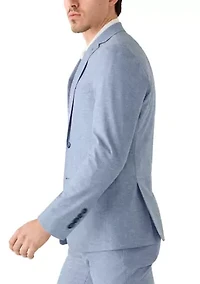 Men's Linen Stretch Sports Coat