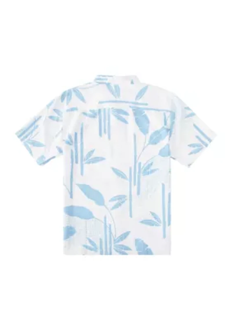 Waterman Short Sleeve Surf Riff Woven Button Down Shirt