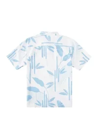 Waterman Short Sleeve Surf Riff Woven Button Down Shirt