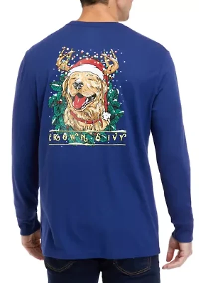 Holiday Long Sleeve Graphic T-Shirt