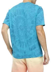 Short Sleeve Space Dye Graphic T-Shirt