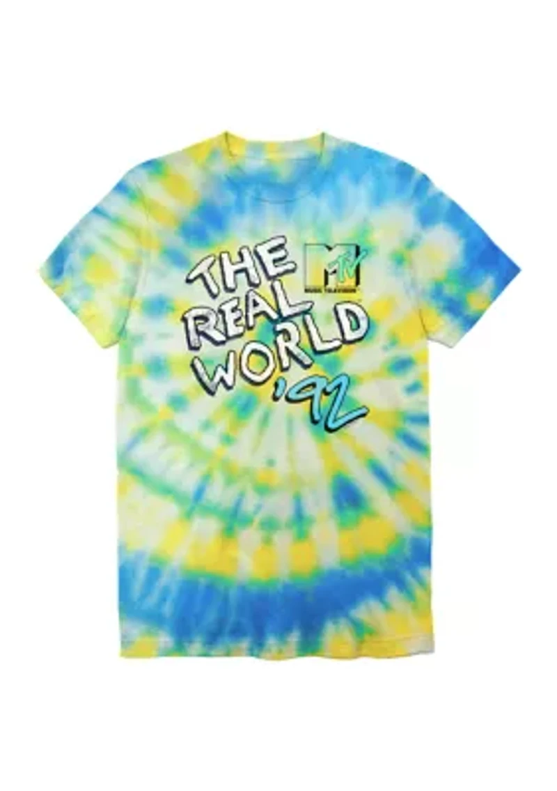 Juniors' The Real World Graphic T-Shirt