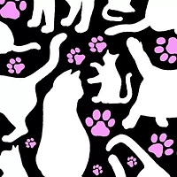 Cat Heart - Men's Premium Blend Word Art T-Shirt