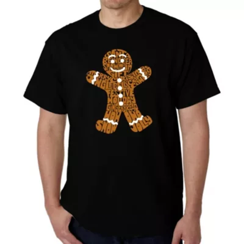 Gingerbread - Men's Word Art T-Shirt