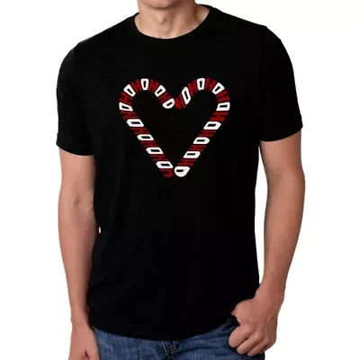 Candy Canes - Men's Premium Blend Word Art T-Shirt