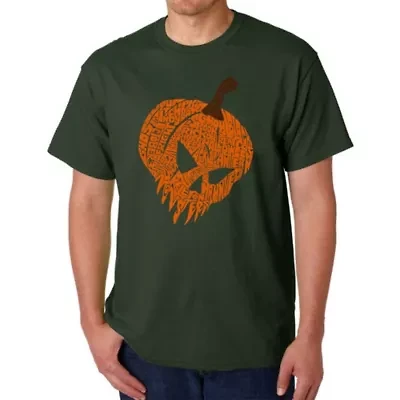 Evil Pumpkin - Men's Word Art T-Shirt