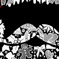 Santa Pics - Men's Premium Blend Word Art T-Shirt