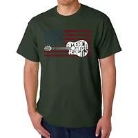 America Rocks - Men's Word Art T-Shirt