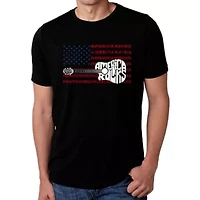 America Rocks - Men's Premium Blend Word Art T-Shirt