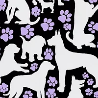 Dog Heart - Men's Tall and Long Word Art T-Shirt