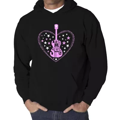 It's A Love Story - Men's Word Art Hooded Sweatshirt