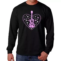 It's A Love Story - Men's Word Art Long Sleeve T-Shirt
