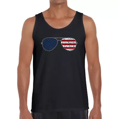 Americana Sunglasses - Men's Word Art Tank Top