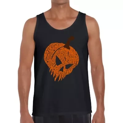 Evil Pumpkin - Men's Word Art Tank Top