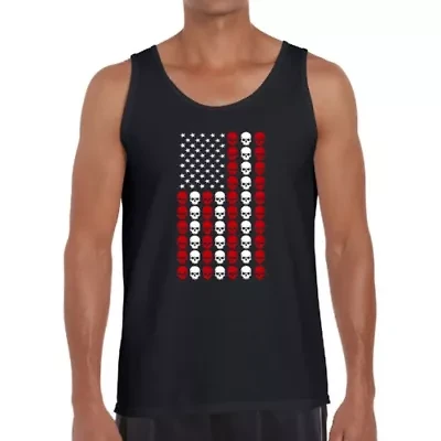 Skull Flag - Men's Word Art Tank Top