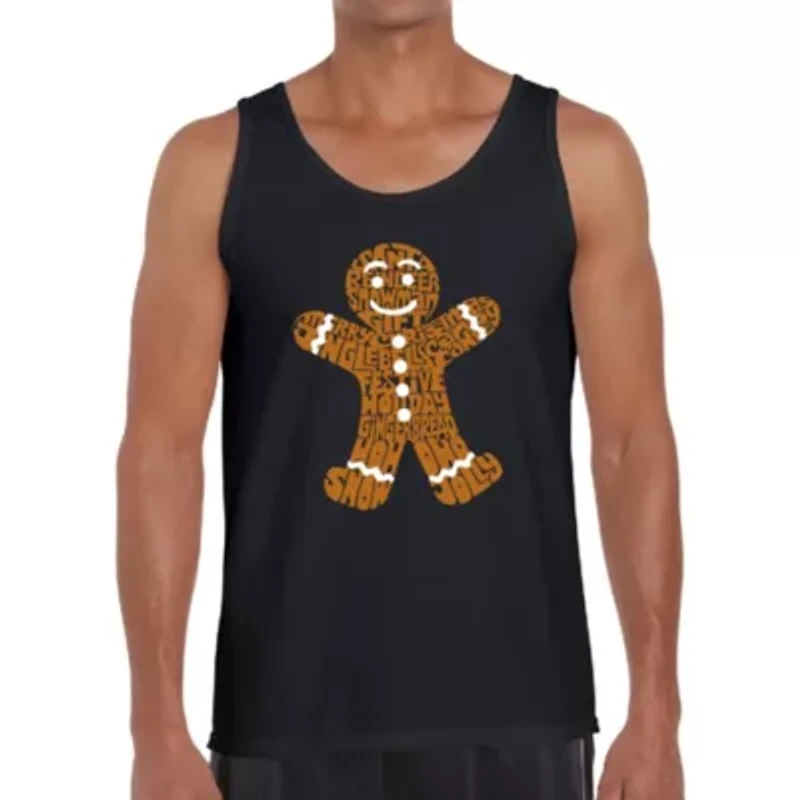 Gingerbread - Men's Word Art Tank Top