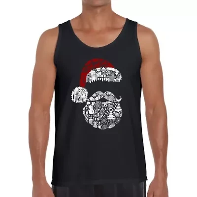 Santa Pics - Men's Word Art Tank Top