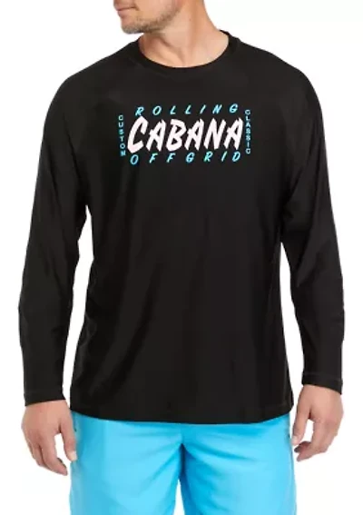 Long Sleeve Graphic Rash Guard