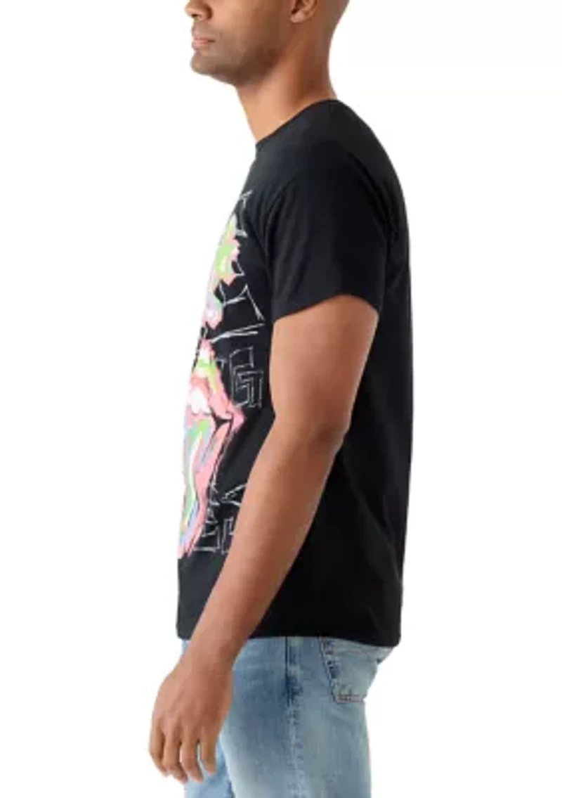 Men's Rainbow Tongue T-Shirt