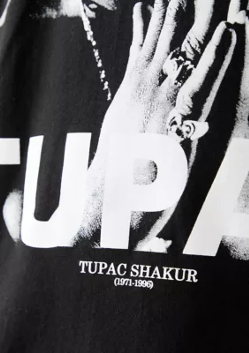Men's Tupac Praying Graphic T-Shirt